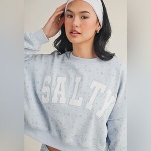 🆕🤍BLUE SALTY SWEATSHIRT